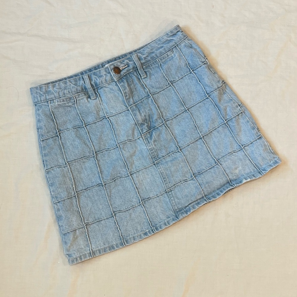 Forever 21 denim mini skirt